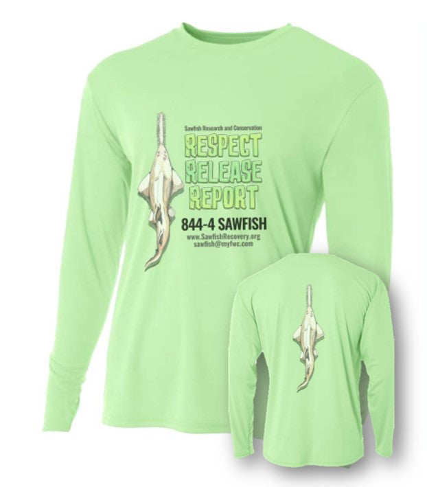 Smalltooth Sawfish - by local artist Erik Ostertag