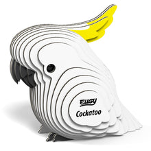 Load image into Gallery viewer, EUGY 3D Puzzle: Cockatoo
