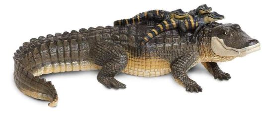 Safari Ltd. Alligator with Babies