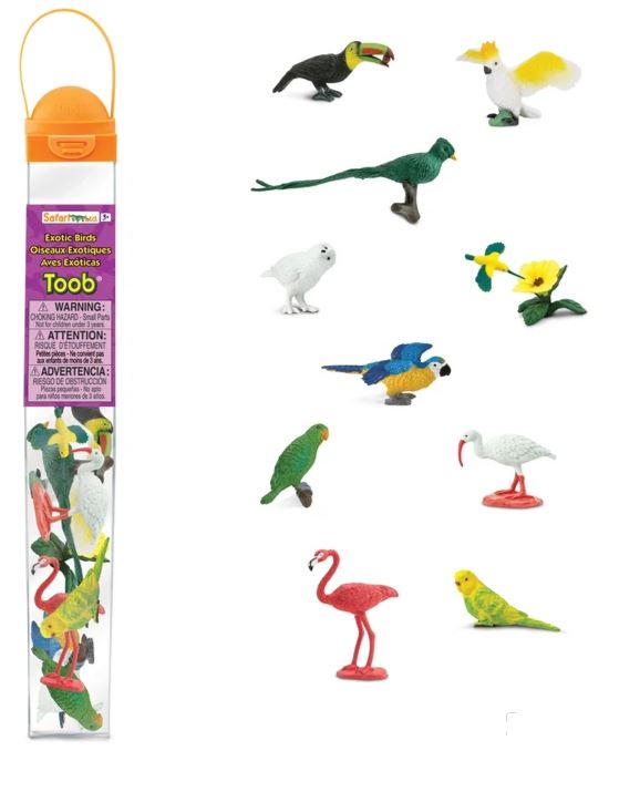 Safari Ltd. Exotic Birds TOOB®