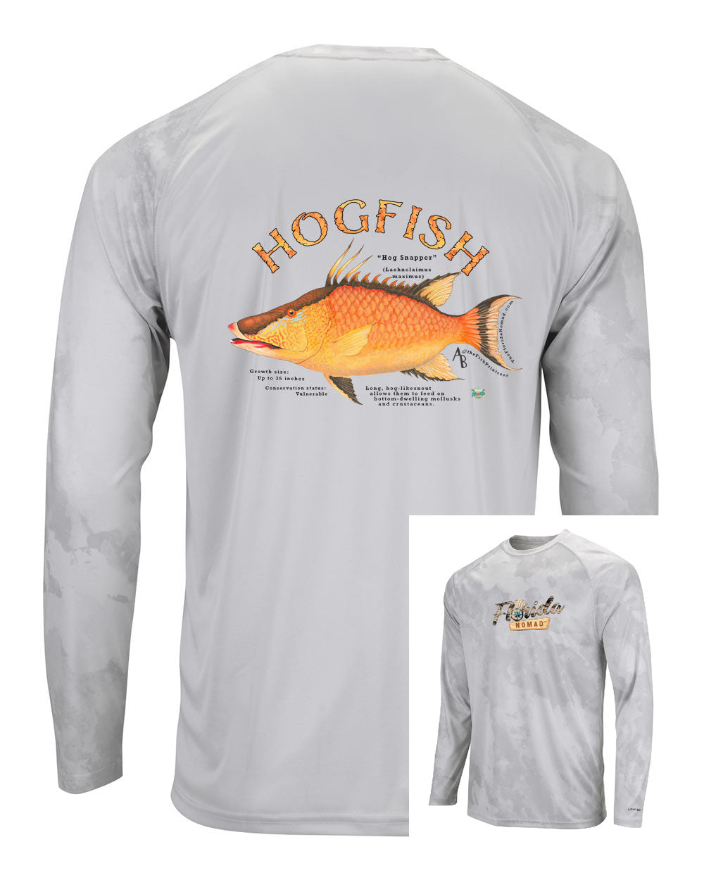Hogfish Shirt: by Artist, Alyssa Baruch